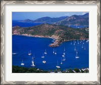 Framed English Harbour, Antigua, Caribbean