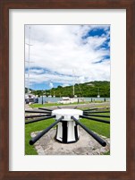Framed Capstan, Nelson's Dockyard, Antigua, Caribbean
