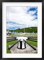 Framed Capstan, Nelson's Dockyard, Antigua, Caribbean