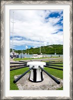 Framed Capstan, Nelson's Dockyard, Antigua, Caribbean