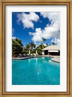 Framed Carlisle Bay Hotel, Antigua, West Indies, Caribbean