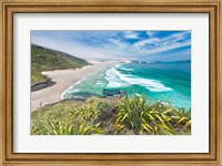 Framed New Zealand, North Island, Cape Reinga, Te Werahi Beach