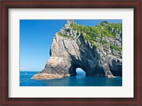 Framed New Zealand, North Island, Bay of islands, Hole in the Rock