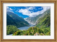 Framed New Zealand, South Island, Westland NP, Frans Joseph Glacier