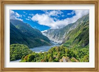 Framed New Zealand, South Island, Westland NP, Frans Joseph Glacier