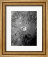 Framed Lunar Crater Copernicus