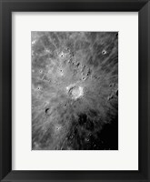 Framed Lunar Crater Copernicus