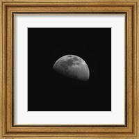 Framed Gibbous Moon