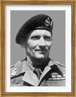 Framed Field Marshal Bernard Law Montgomery
