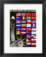 Framed United Nations Fight for Freedom