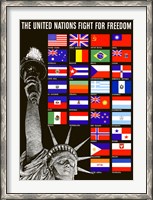 Framed United Nations Fight for Freedom