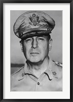 Framed General Douglas MacArthur (close up)