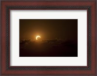 Framed Partial Solar Eclipse
