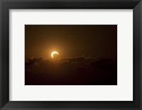 Framed Partial Solar Eclipse