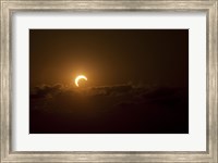 Framed Partial Solar Eclipse