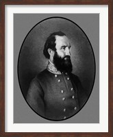 Framed General Stonewall Jackson