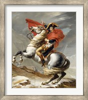 Framed Napoleon Bonaparte on his Horse