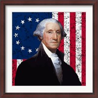 Framed George Washington