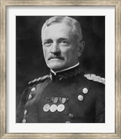 Framed General John Joseph Pershing (digitally restored)