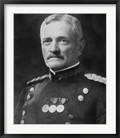 Framed General John Joseph Pershing (digitally restored)