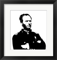 Framed General Sherman