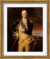Framed General George Washington