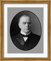 Framed President William McKinley, Jr