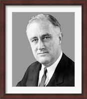 Framed Franklin Delano Roosevelt