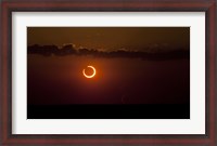 Framed Annular Solar Eclipse