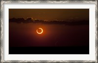 Framed Annular Solar Eclipse