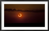 Framed Annular Solar Eclipse