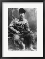Framed Young Theodore Roosevelt