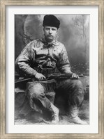 Framed Young Theodore Roosevelt