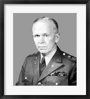 Framed General George Catlett Marshall
