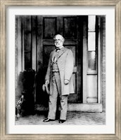 Framed General Robert E Lee Standing