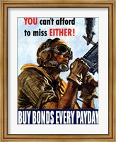 Framed Buy Bonds Every Payday
