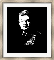 Framed General Curtis Lemay, Vector Portrait