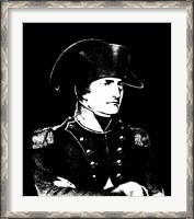 Framed Napoleon Bonaparte in uniform