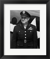 Framed General James Harold Doolittle in uniform
