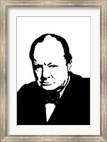 Framed Sir Winston Churchill