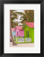 Framed Beach bungalow, Princess Cays, Eleuthera, Bahamas