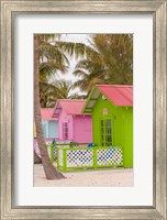 Framed Beach bungalow, Princess Cays, Eleuthera, Bahamas