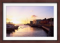 Framed Sunset, Bridgetown, Barbados, Caribbean