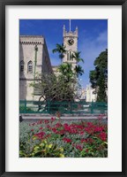 Framed Government House, Bridgetown, Barbados, Caribbean