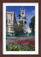 Framed Government House, Bridgetown, Barbados, Caribbean