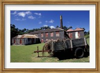 Framed St Nicholas Abbey Sugar Mill, St Peter Parish, Barbados, Caribbean