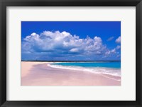 Framed Pink Sand Beach, Harbour Island, Bahamas