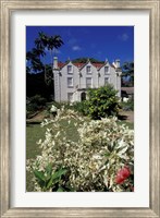 Framed St Nicholas Abbey, St Peter Parish, Barbados, Caribbean