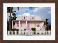 Framed Bahamas, Eleuthera, Dunmore, Colonial-era house
