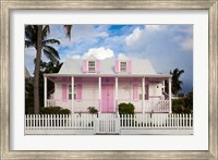 Framed Bahamas, Eleuthera, Dunmore, Colonial-era house